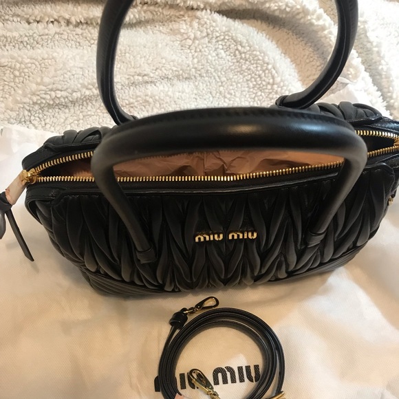 Authentic Brand New Miu Miu Nappa Quilted Leather Bag - Picture 9 of 13